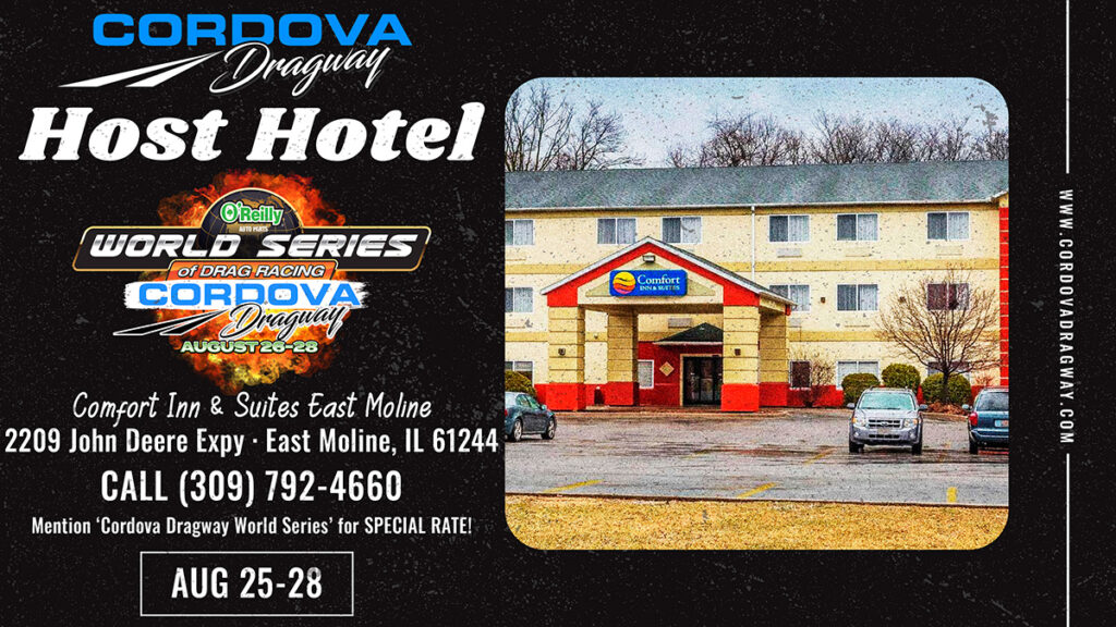 OFFICIAL LODGING Cordova Dragway